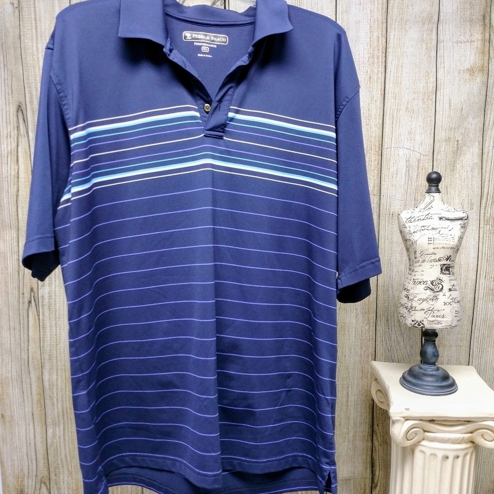 Pebble Beach Men's Golf Polo XL!